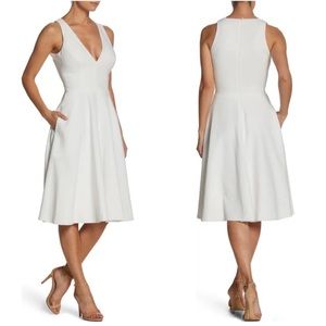 NEW Dress the Population Catalina Fit & Flare Cocktail Dress